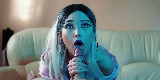 Asian Cum In Mouth Porn - Asian Girl Inpijama Unicorn Got Cum In Her Mouth HD SEX Porn Video 7:37