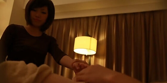 subtitled japanese hotel massage handjob leads to sex in hd