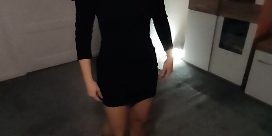 horny brunette girl fucked in a halloween party