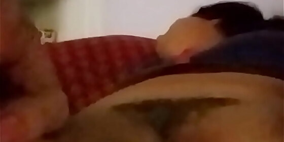 cuck licks hotwife clean
