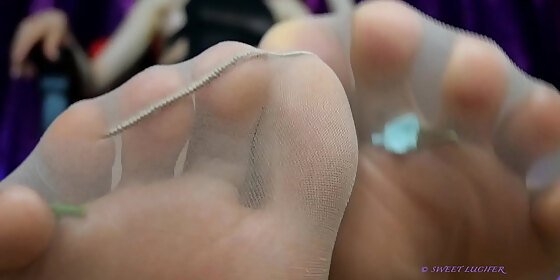 trapped in my pantyhose giantess sweet lucifer goddess italian mistress femdom pov