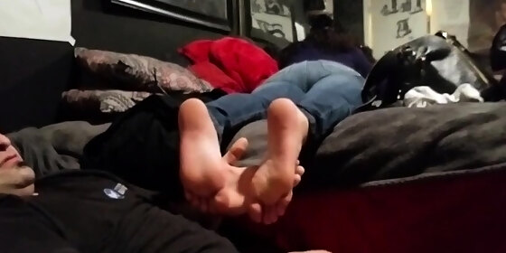 mix of foot fetish clips from amateur trampling