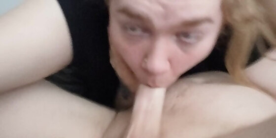 ginger whore gets throat used