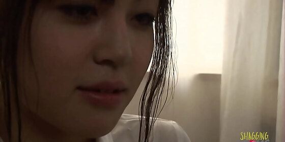 big boobs asian babe sex toy stimulated then sucked the dude off
