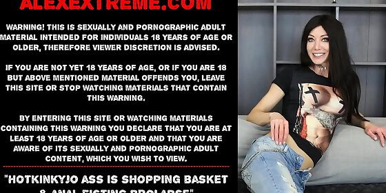 hotkinkyjo ass is shopping basket replacement anal dildo balls