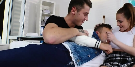 bisex anal lovers drill big titted 19yo