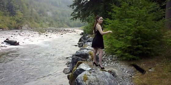 drone shot out in the wild asian stripping preview