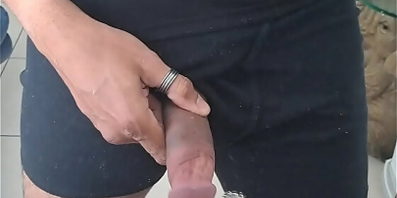 stroking my dick