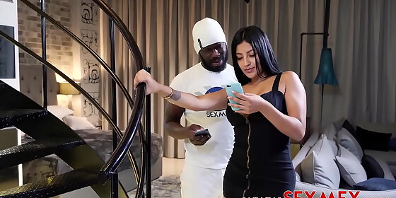 mariana martix impaled by a huge black cock