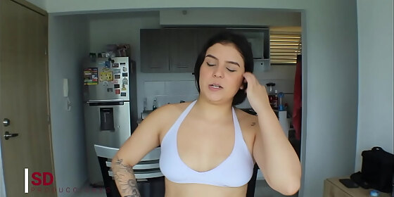 i fuck my stepsister all over the house without a condom