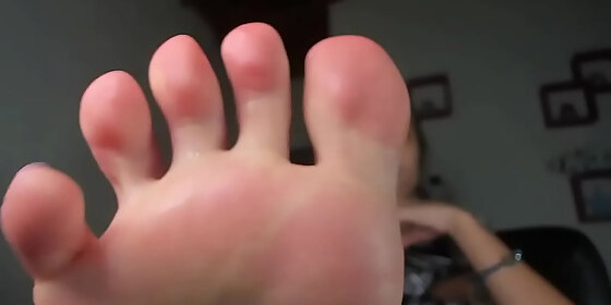 cute tiny feet amazing close up