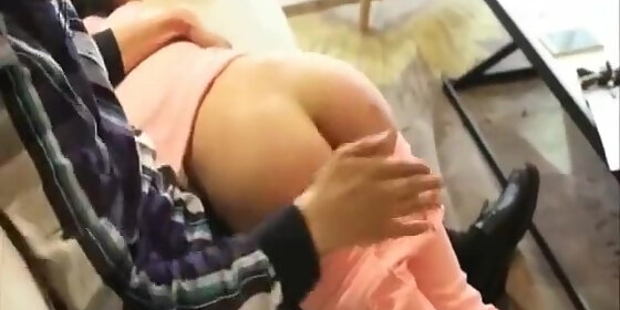 Chinese Girl Soundly Spanked Bare Bottom HD SEX Porn Video photo