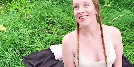 outdoor creampie date german redhead teen slut