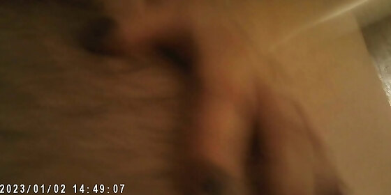 she puts my cock in her pussy
