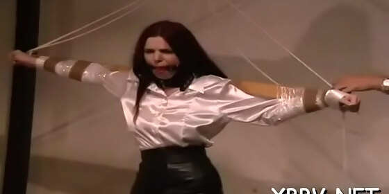 enchanting bimbo is using many marital device