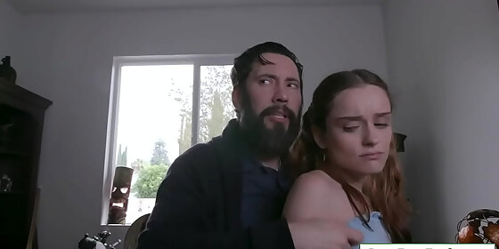 stepdad fingers then fucks stepdaughter