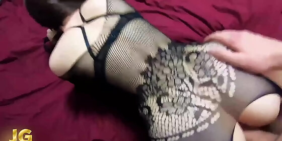 babe blowjob and hardcore sex with gag in grid