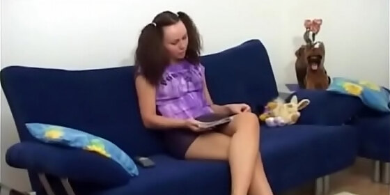 mesmerizing brunette meri cannot wait to cum