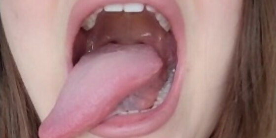 onlyfans girl show uvula tongue and mouth