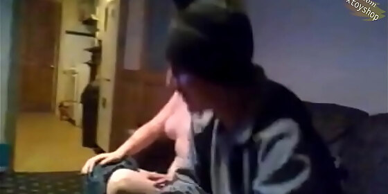 hot d slut loses spin the bottle and strips off