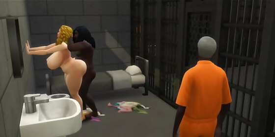 detective fucked by black man in jail