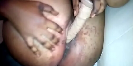 touching my wet vagina