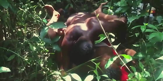 african lecturer fuck sexy corolina an amateur girl in the bush video leaked on internet porn site
