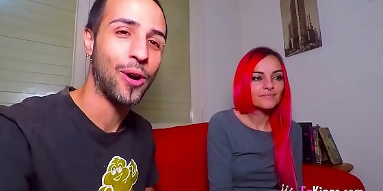 nando drills her hot redhead wife s ass and she screams with pleasure