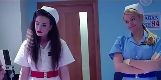 nurse copulates patient in clinic apartment astounding chic lesbian sequence nurse casey calvert patient whitney wright girlcore