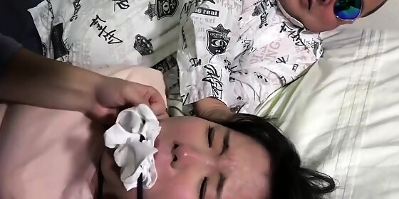 hardcore asian japanese orgy session