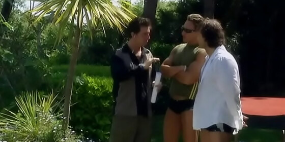 claudia rossi is kind enough to share her holes between two men