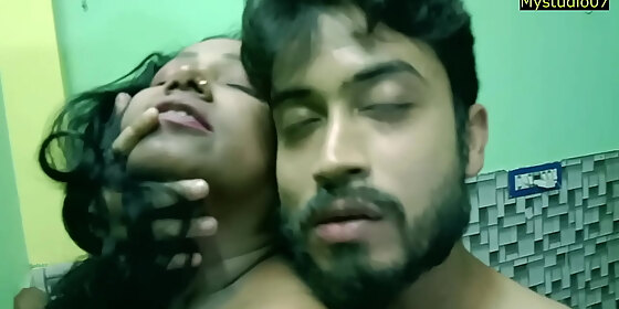 indian hot 18yrs boy rough sex married stepsister with erotic dirty talking