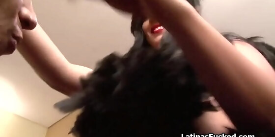 latina rides dick in dark angel costume