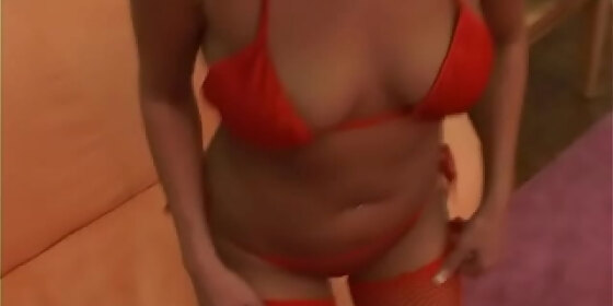 lucky dude gets a blowjob by those stunning babes
