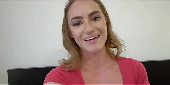 stepsistershd hot blonde stepsister makes video for step brother pov kenzie madison