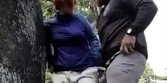 couple hardcore sex outdoor