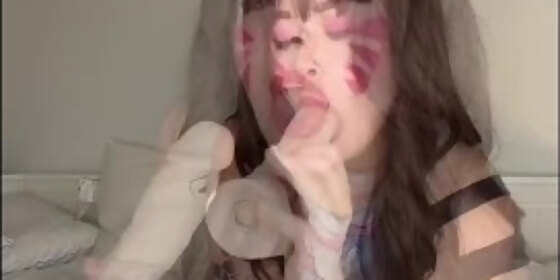 dildo fuck with diva cosplay