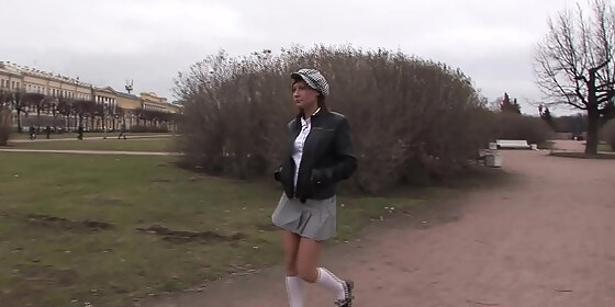 young cutie skips class to fuck her stepbrother again gabriella