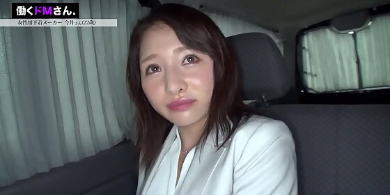 https bit ly 3gqbdwb ms imai age 22 miraculous beautiful female office worker she gave a teary eyed blowjob in the car in front of her office w