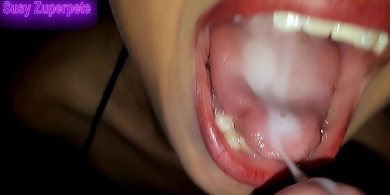 more blowjobs and facial cumshots cum in the mouth and swallowing milk from my personal sluts susy and samanta