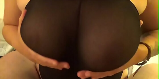 fan gets mega tittyfuck and deepthroat blowjob