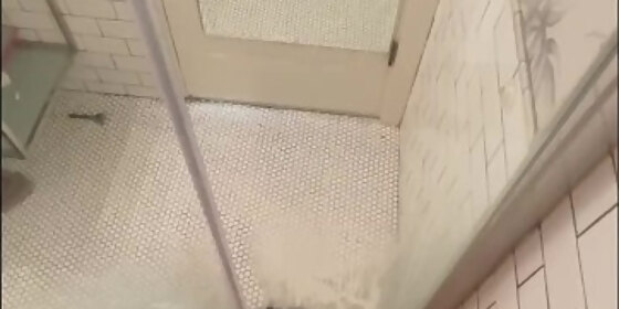 shower with my boyfriend ends in rough hot sex