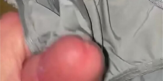 cumming in wifes friends used panties