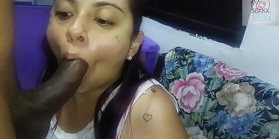 rich ice cream and she enjoys it