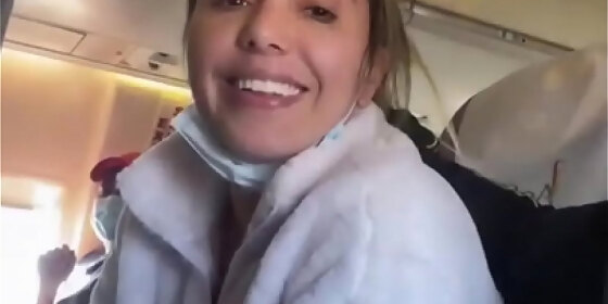 sucking dick on the plane watch it on bolivianamimi tv