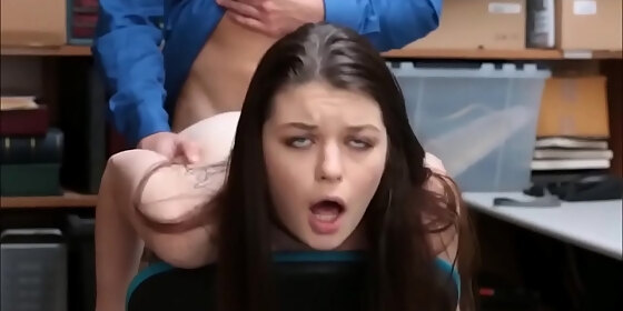 thief teen gets hard fuck punishment by cop anastasia rose