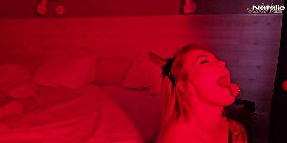 naughty devil woman haunts and fucks the boy in his dream