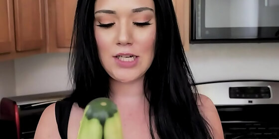 kitchen clit rubbing megan maiden