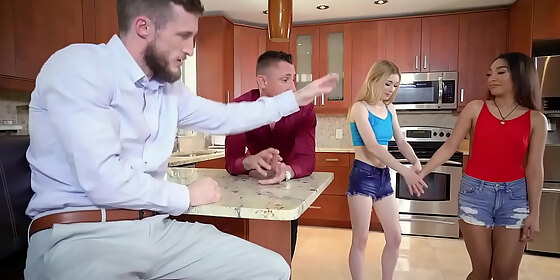 daddies tyler steel and brick danger swapped by stepdaughters and fucked them