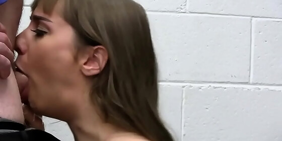 teen will have to perform some lustful actions for mall officer fuckthief